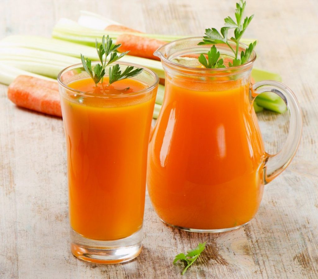 اثرات آب هویج بر روی کم کردن وزن