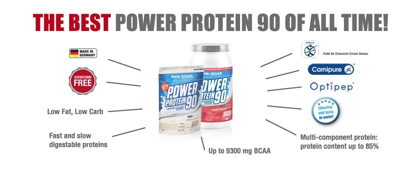 Body Attack Power Protein 90 banner