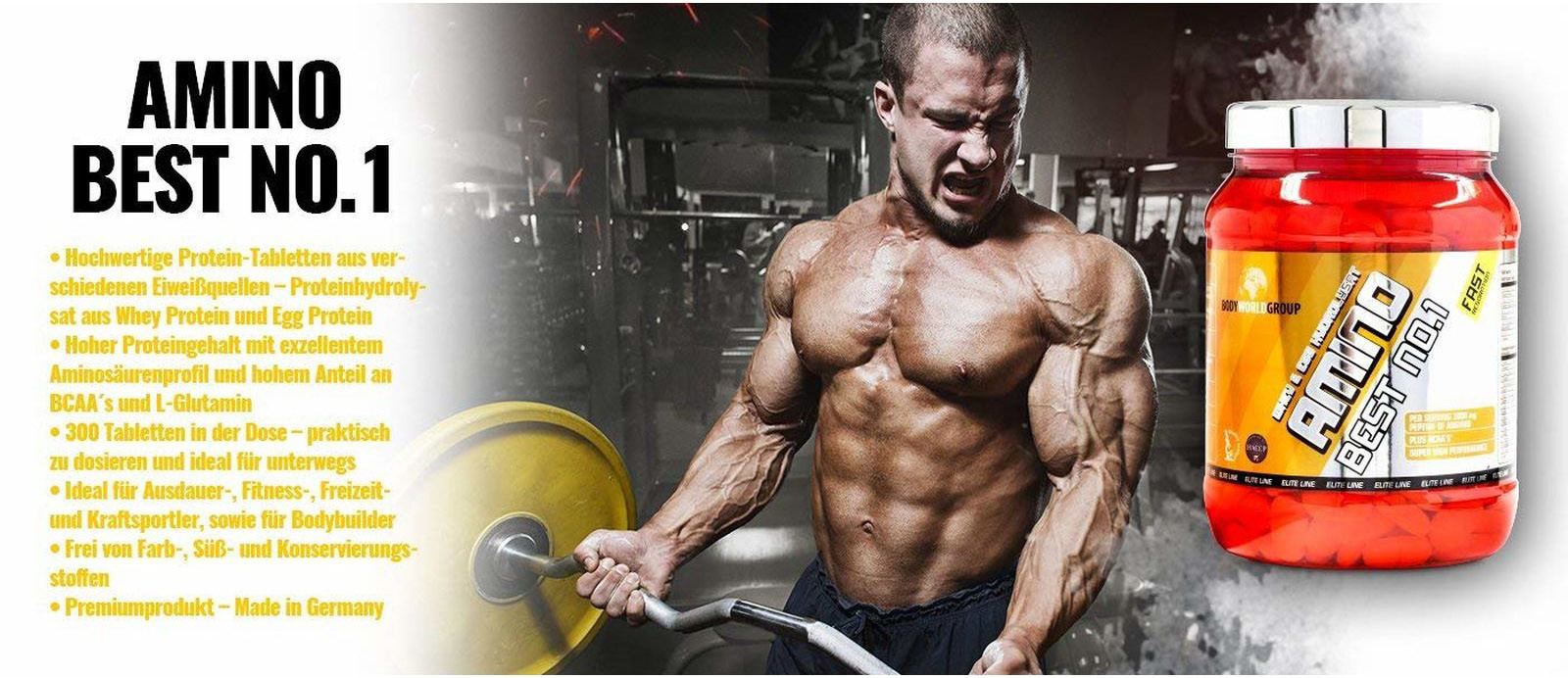 bwg amino best no 1 protein elite line 300t